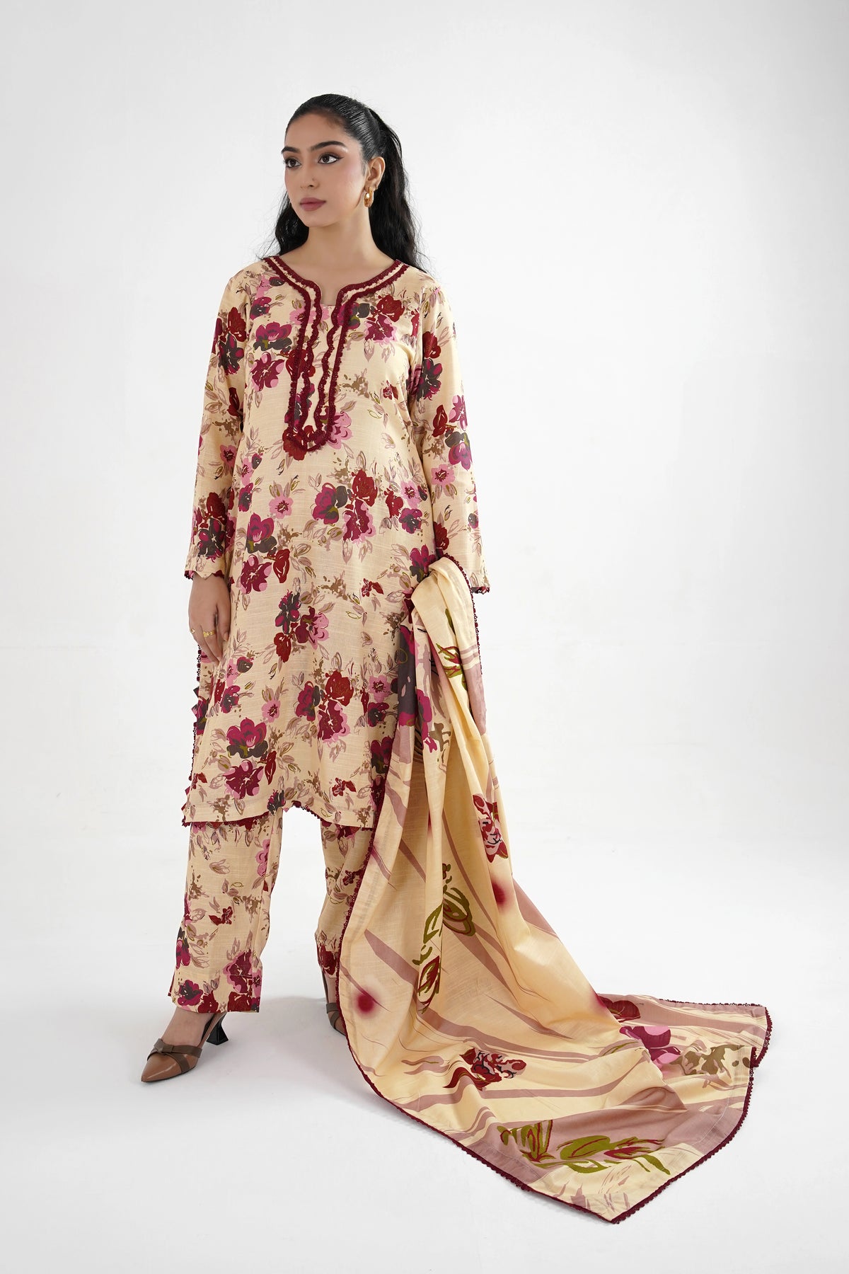 Gulmeher Khaddar Suit