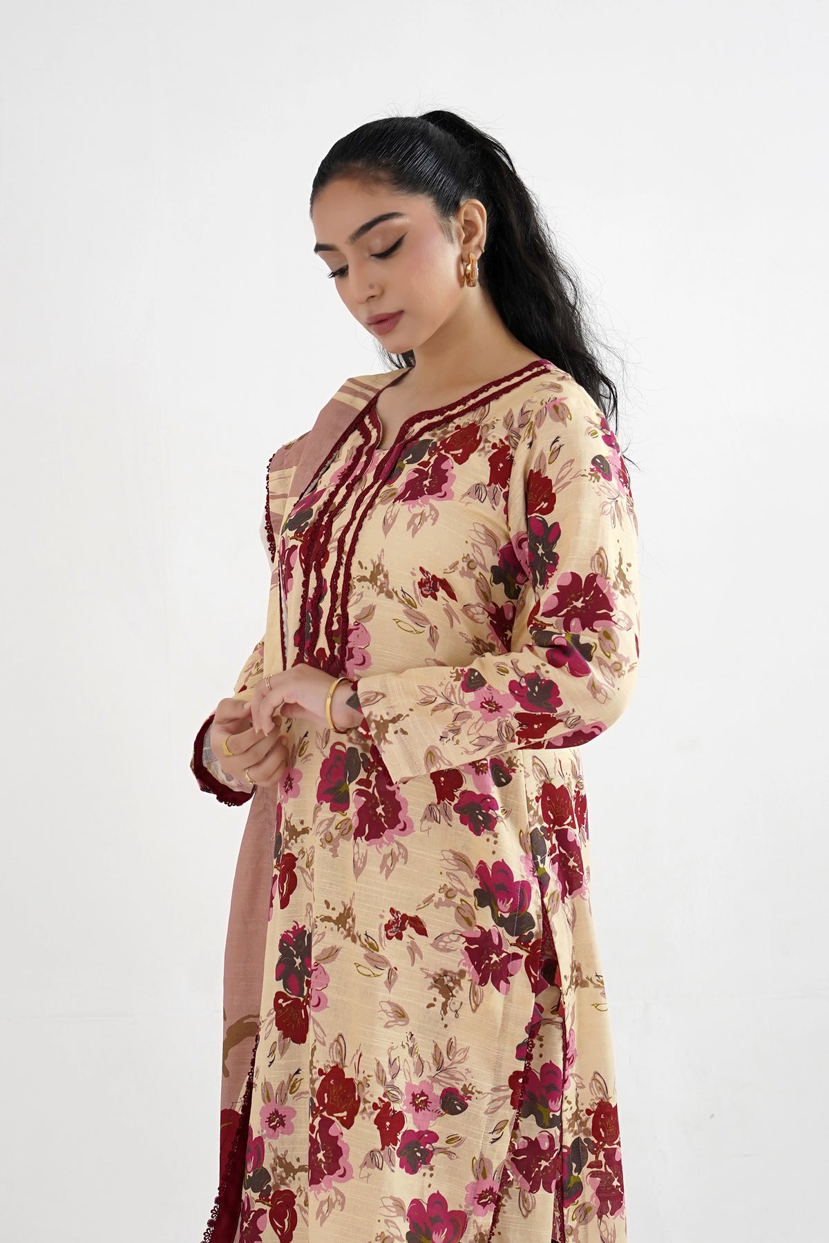 Gulmeher Khaddar Suit