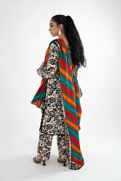 Noor-e-Siyah Khaddar Suit