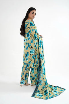 Neel Gul Khaddar Suit