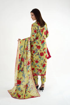 Gulrang Khaddar Suit