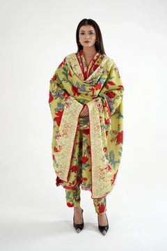 Gulrang Khaddar Suit