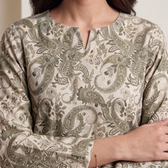 Sage Paisley 2 Piece Lawn Suit (Unstitched)