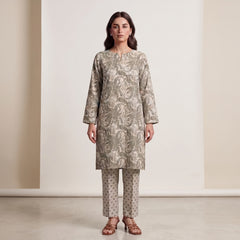 Sage Paisley 2 Piece Lawn Suit (Unstitched)
