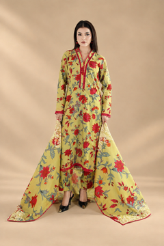 Gulrang Khaddar Suit