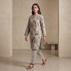 Sage Paisley 2 Piece Lawn Suit (Unstitched)